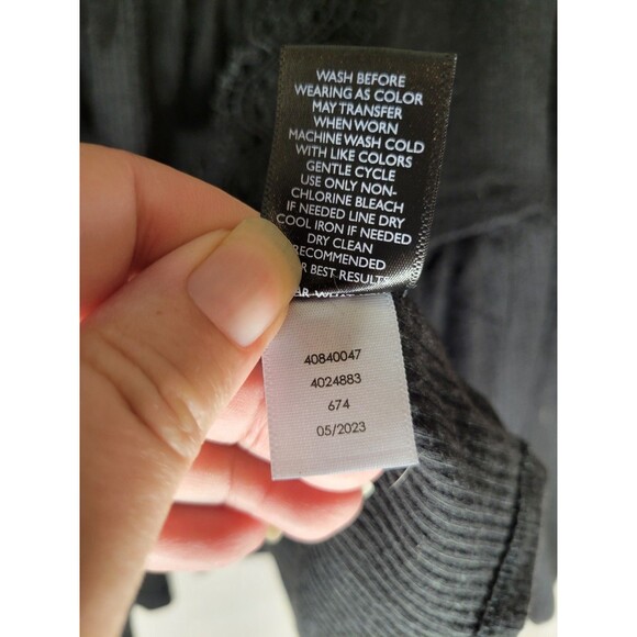 Torrid Women's SZ 2X Cardigan Super Soft Rib Knit Long Sleeve Open Front Black - Picture 10 of 10